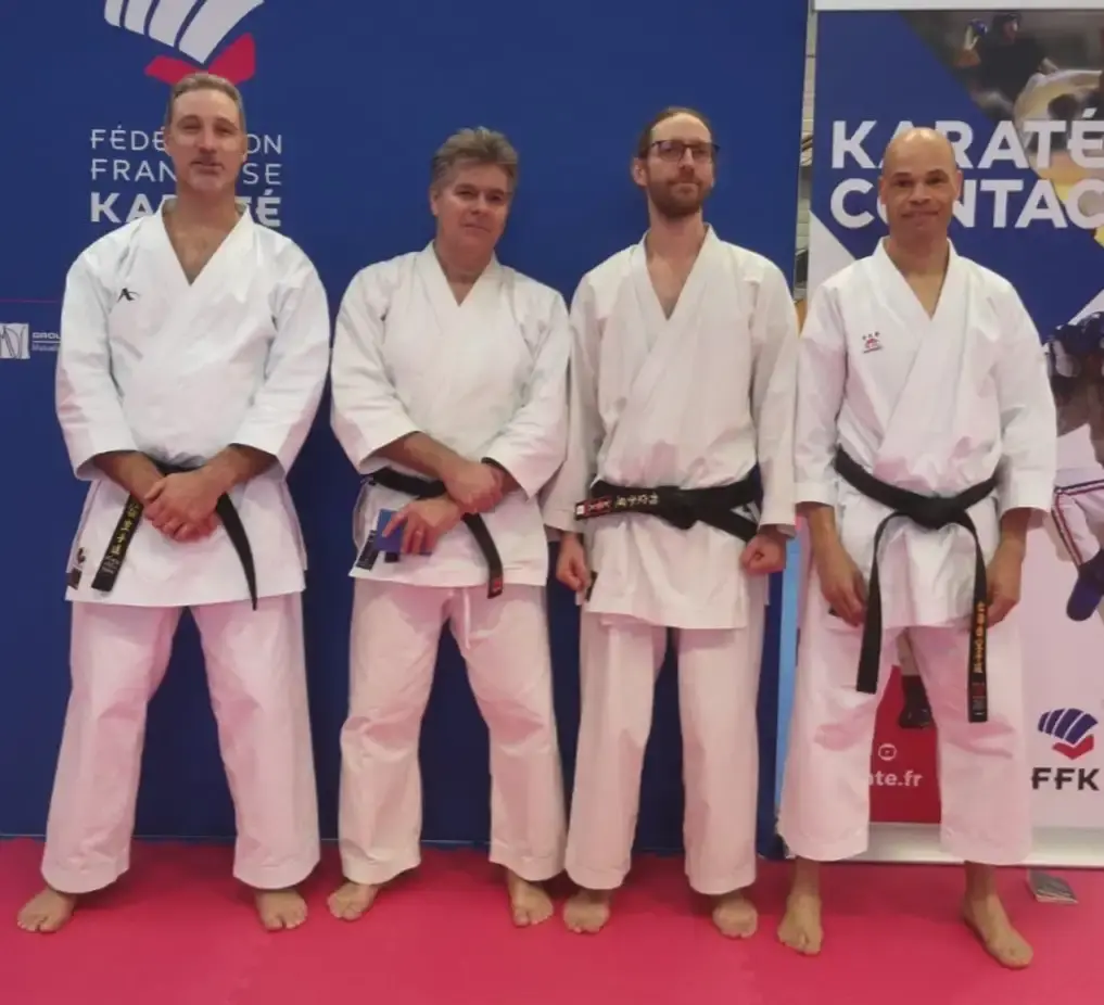 jonetsu karate do ikigai - reussite 3 Dan groupe 1